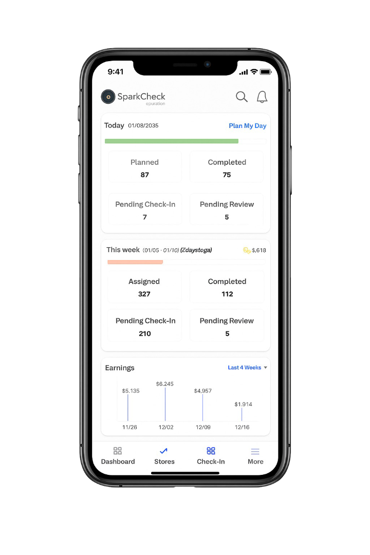 SparkCheck Mobile App